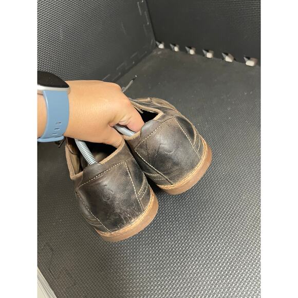 OluKai Honolulu Lace Up Men's Brown Leather Oxford‎ Loafers Casual Shoes Size 12 - Picture 6 of 8